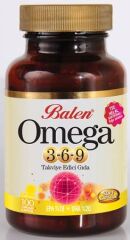 Balen Omega 3-6-9 Yumuşak Kapsül 1200 mg 100 Kapsül