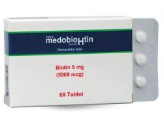 Medobiohtin 5 mg Biotin 60 Tablet