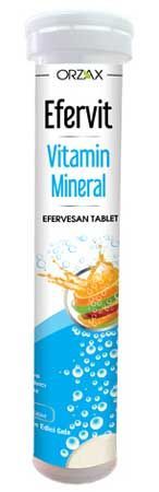 Efervit Multivitamin ve Mineral 20 Tablet