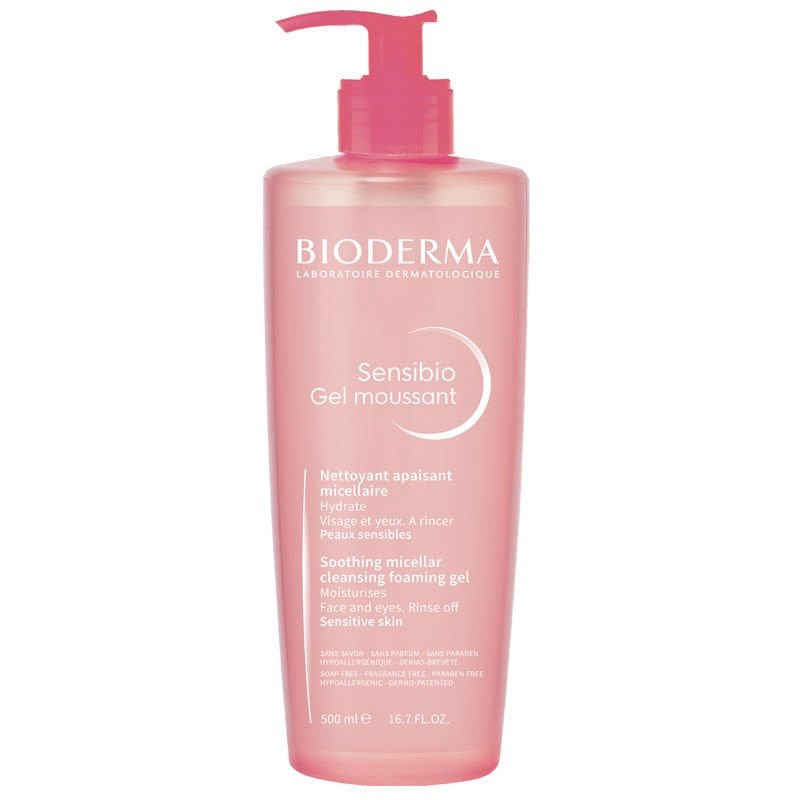 Bioderma Sensibio Foaming Gel Yüz Temizleme Jeli 500 ml