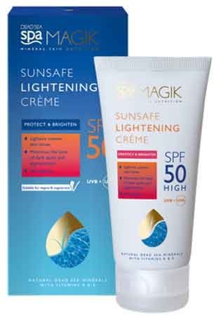 Dead Sea Spa Magik Sunsafe Lightening Creme SPF50 50 ml