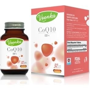 Voonka CoQ10 100 mg Kapsül 32 Adet