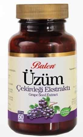 Balen Üzüm Çekirdeği 375 mg x 60