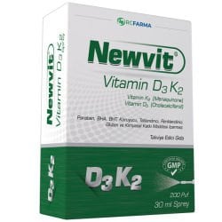 Newvit Vitamin D3K2 Sprey 30 ml