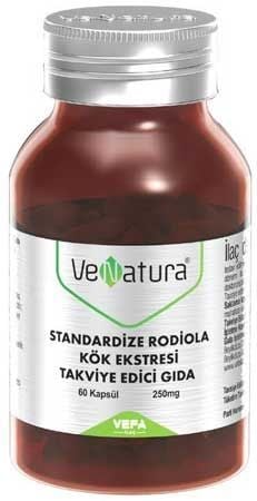 Venatura Standardize Rodiola Kök Ekstresi 60 Kapsül