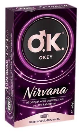 OKEY Nirvana 10lu Prezervatif