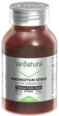 Venatura Magnezyum Sitrat ve P-5-P (Vitamin B6) 60 Tablet