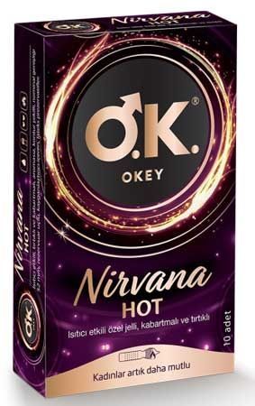 OKEY Nirvana Hot 10lu Prezervatif