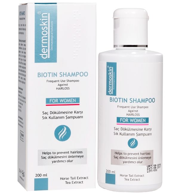 Dermoskin Biotin Şampuan Erkek /Kadın  200 ml