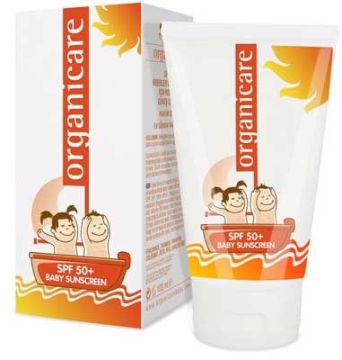 Organicare Organic SPF 50+ Bebekler ve Çocuklar için Koruyucu Güneş Losyonu 100 ml