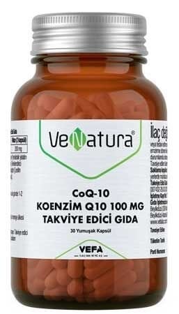 Venatura CoQ-10 Koenzim Q10 100mg 30 Kapsül