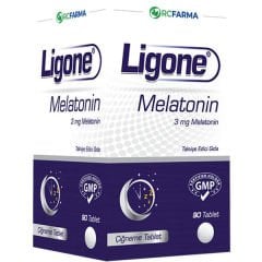 Ligone Melatonin 3mg Çiğneme Tableti 90 Tablet