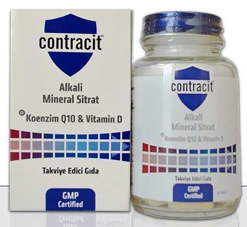 Contracit Koenzim Q10 ve Vitamin D 90 Tablet