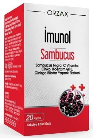 Ocean İmunol Sambucus 20 Kapsül