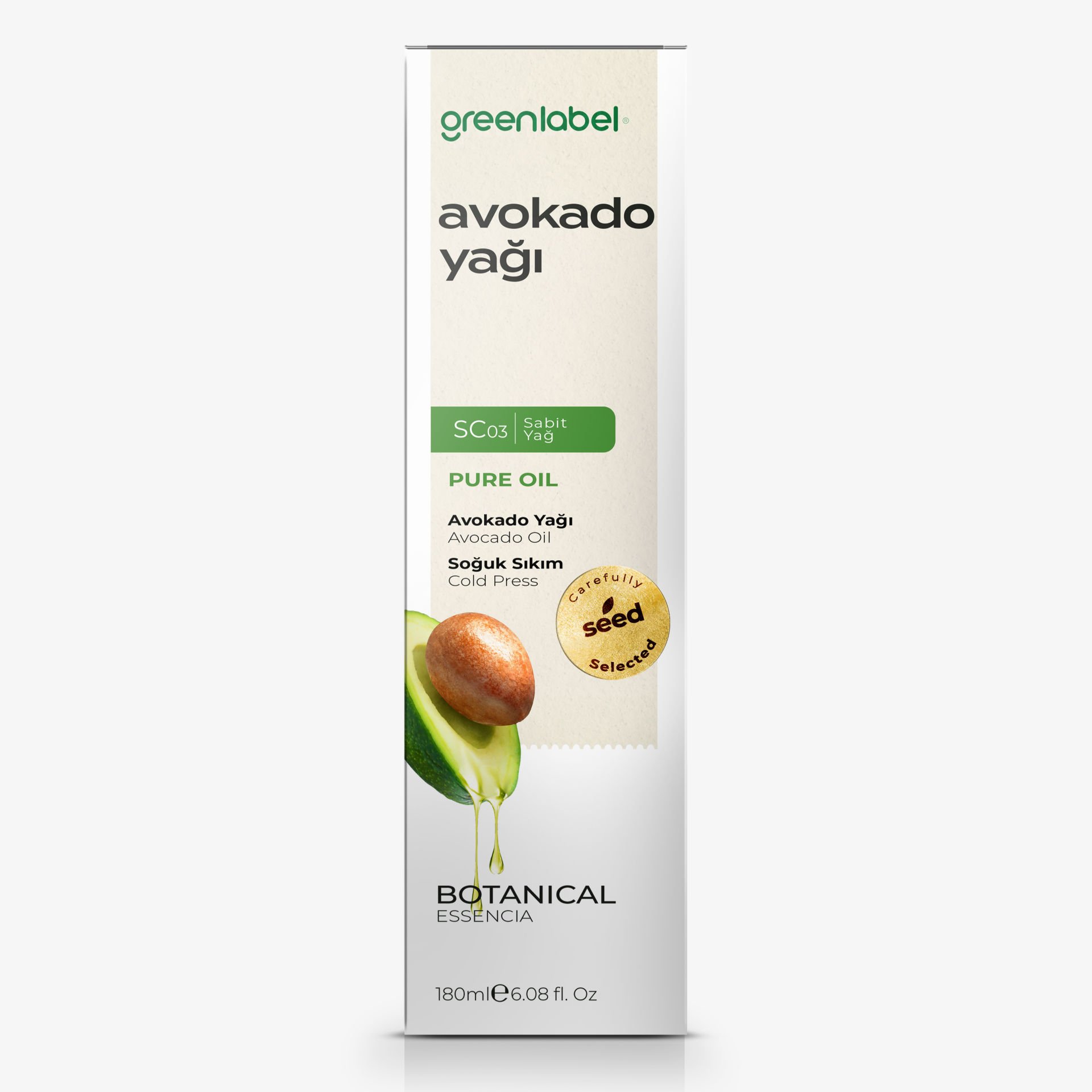 Greenlabel Avokado Yağı 180 ml.
