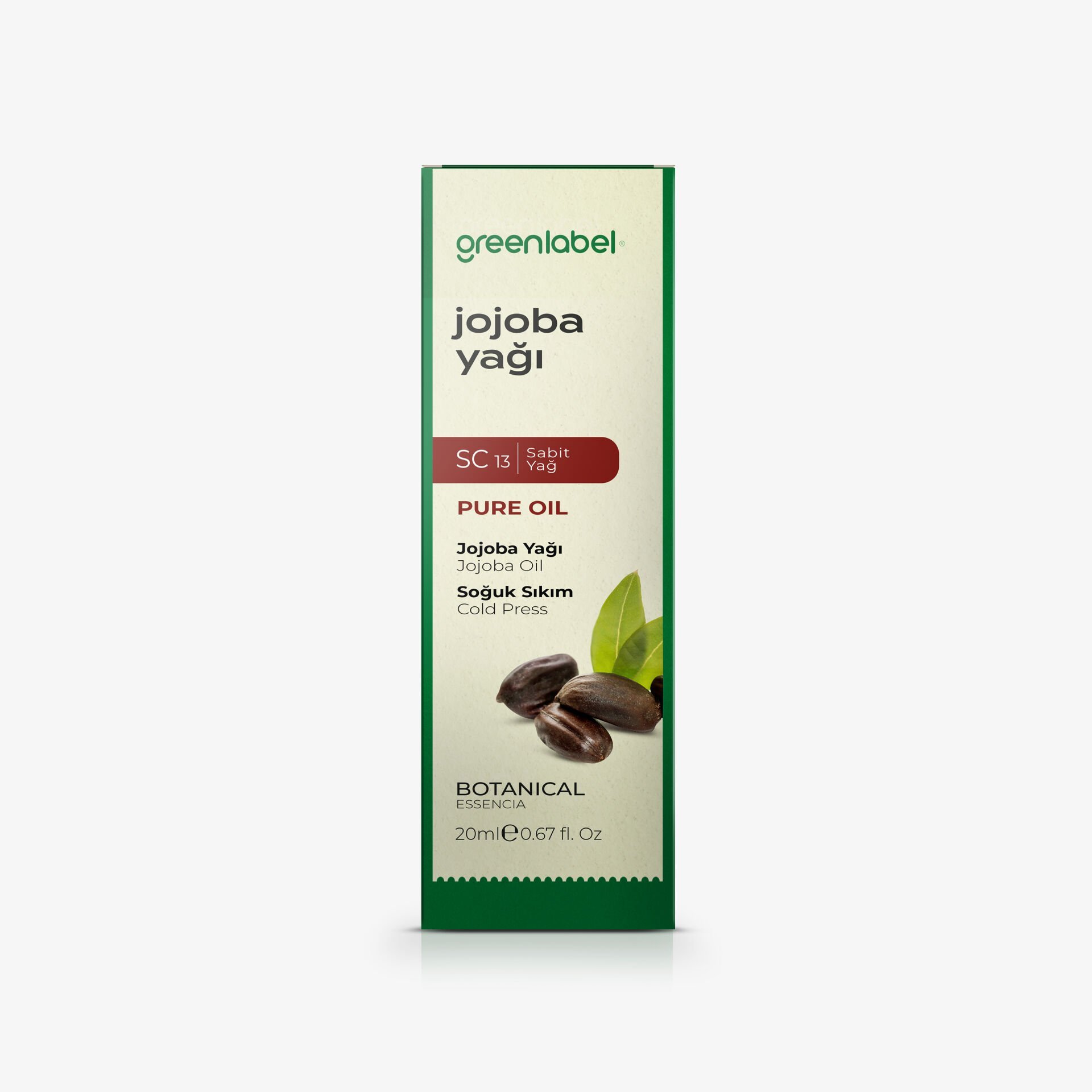 Greenlabel Jojoba Yağı  20 ml.