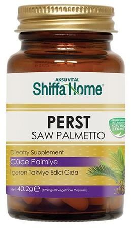 Shiffa Home Perst Cüce Palmiye- Perst Saw Palmetto (PRS) 60 Kapsül