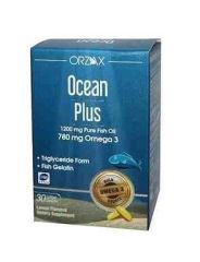 Ocean Plus 1200 Mg 30 Kapsül Konsantre Balık Yağı