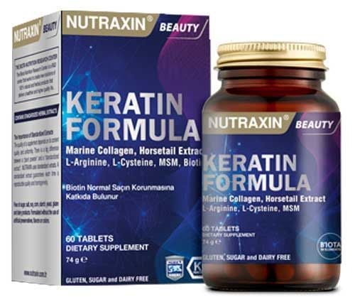 Nutraxin Keratin Formula 60 Tablet