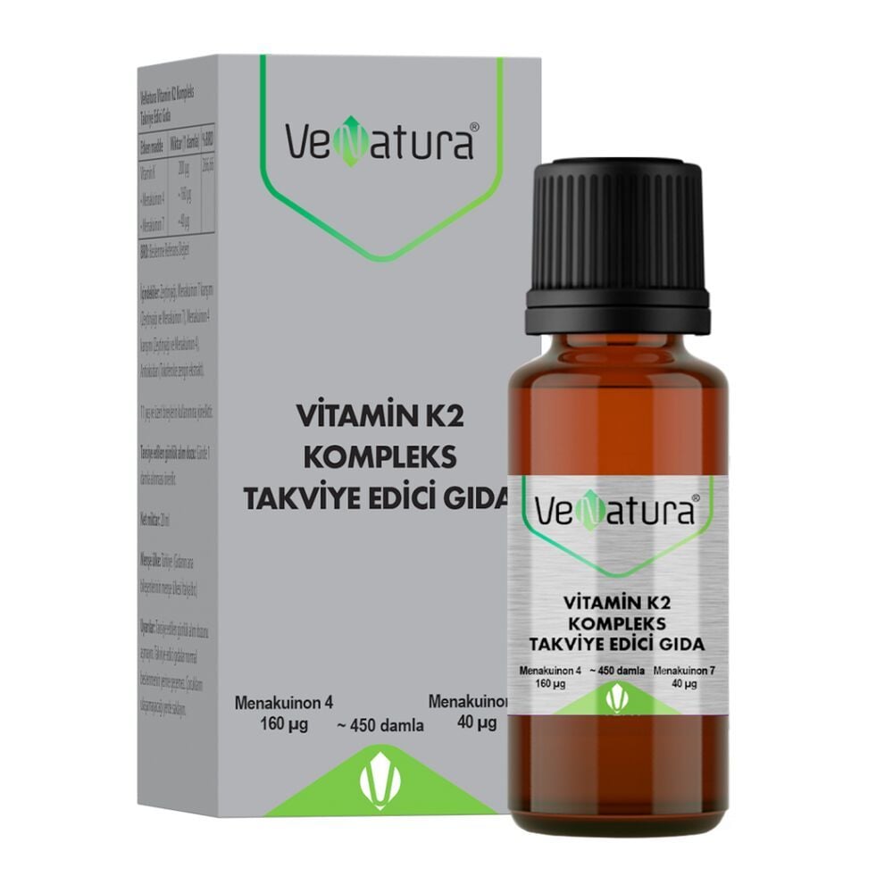 Venatura Vitamin K2 Kompleks Damla 20 ml