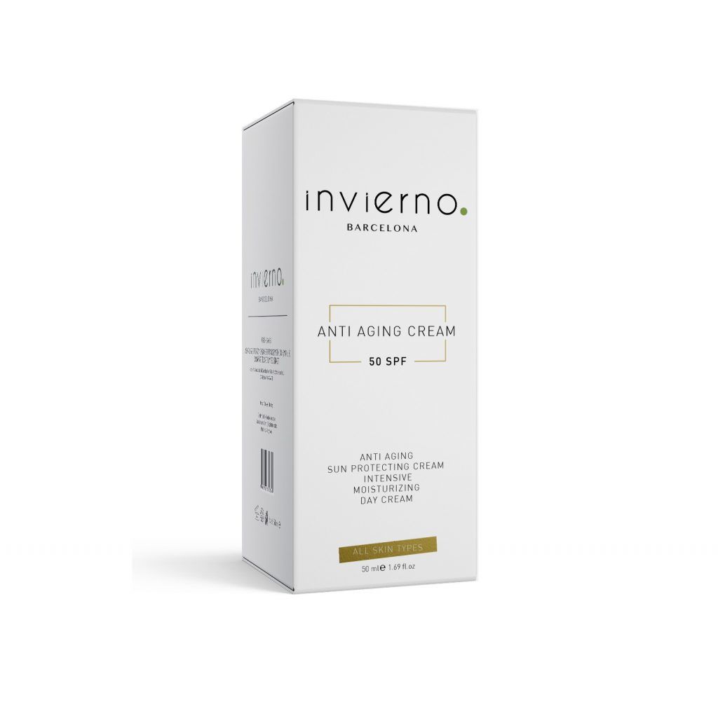 İnvierno Anti Aging Cream 50 SPF 50 ML