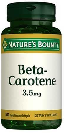 Nature's Bounty Beta Carotene 3,5mg 60 Softgel