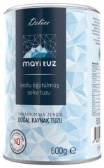 Mayi Tuz İyotlu Öğütülmüş Sofra Tuzu 600 gr