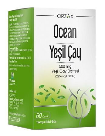 Ocean Green Tea 60 Kapsül Yeşil Çay Ekstresi