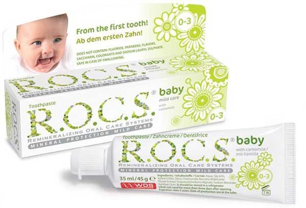Rocs Baby 0-3 Mild Care Camomile Diş Macunu (Papatya) 45 gr