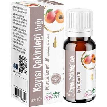 Softem Kayısı Çekirdeği Yağı 20 ML