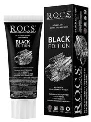 Rocs Black Edition Siyah Diş Macunu 60 ml