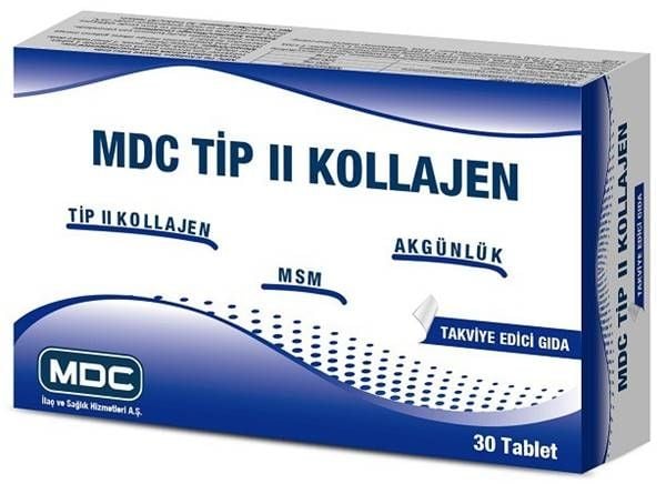 MDC Tip II Kolajen MSM Boswellia 30 Tablet