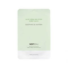 NEXTBEAU Aloe Solution Soothing & Watery Sheet Mask