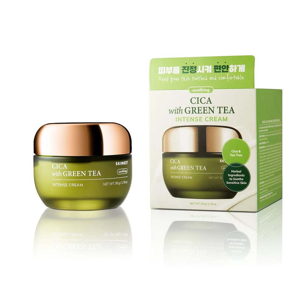 SKIN627 CICA with GREEN TEA  INTENSE CREAM