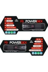 Powerdex Pd-15000 70W Zoomlu Profesyonel El Feneri