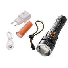 Powerdex Pd-6696 15W Zoomlu Profesyonel El Feneri