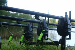 Fox Black Label Adjustable Rod Clip - 2 pack