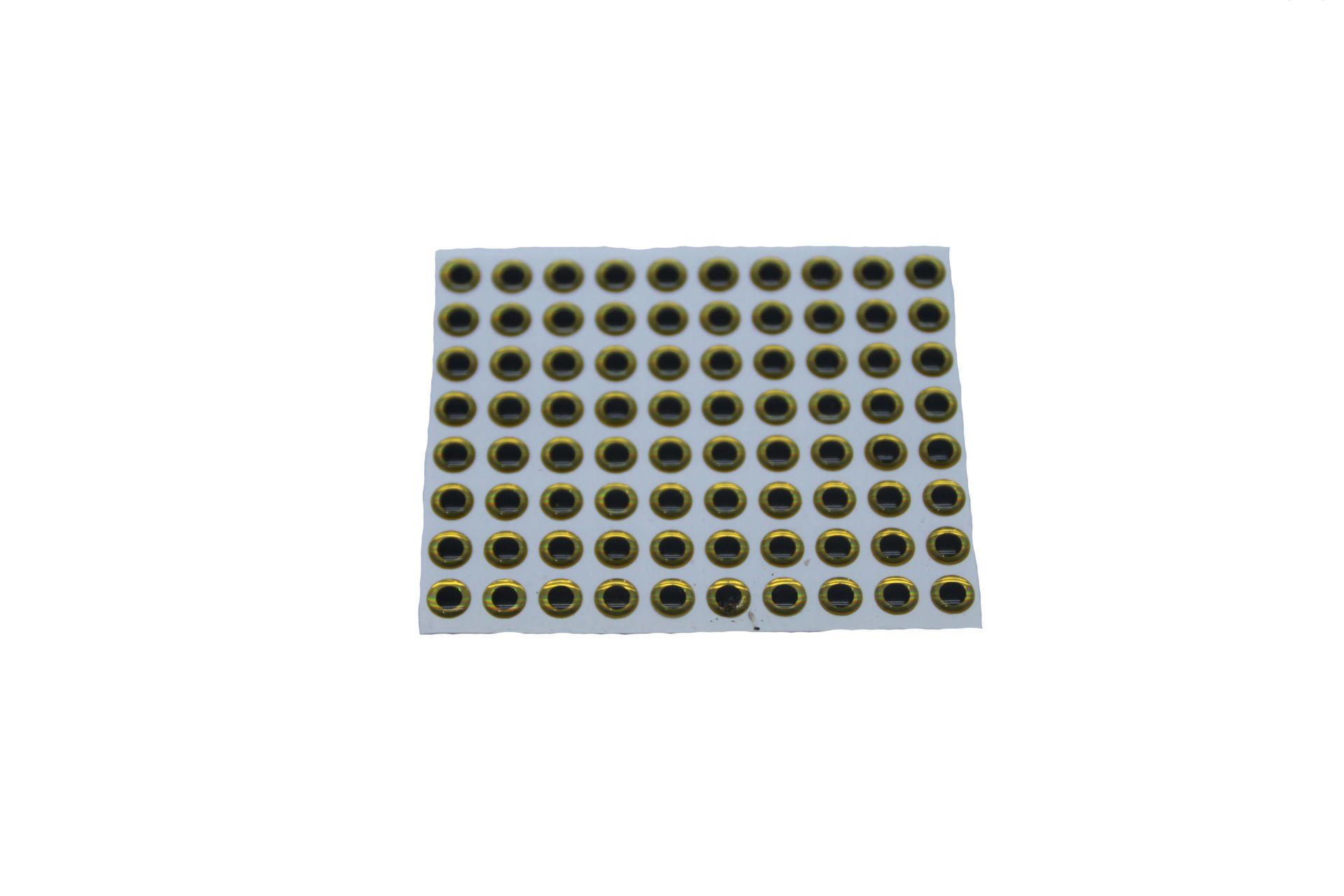 Oskar Göz 4mm Sarı-Siyah 80li Paket