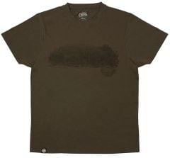 Fox Chunk Dark Khaki Scenic T-Shirt M