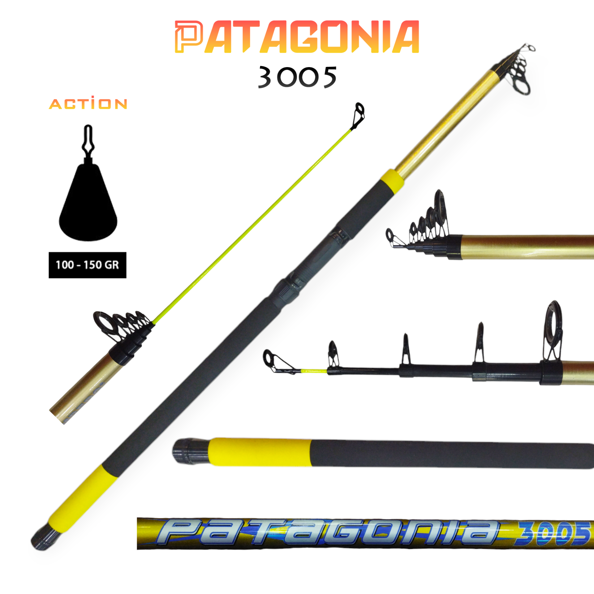 Oskar Patagonia Olta Kamışı 270cm 100-150g