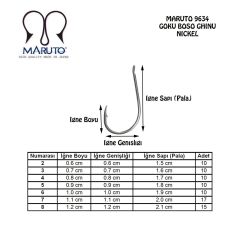 Maruto 9634 Nikel İğne