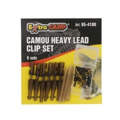 Camou Heavy Lead Clip Set