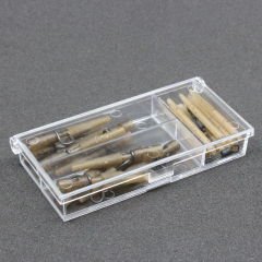 Camou Heavy Lead Clip Box 10 Sets