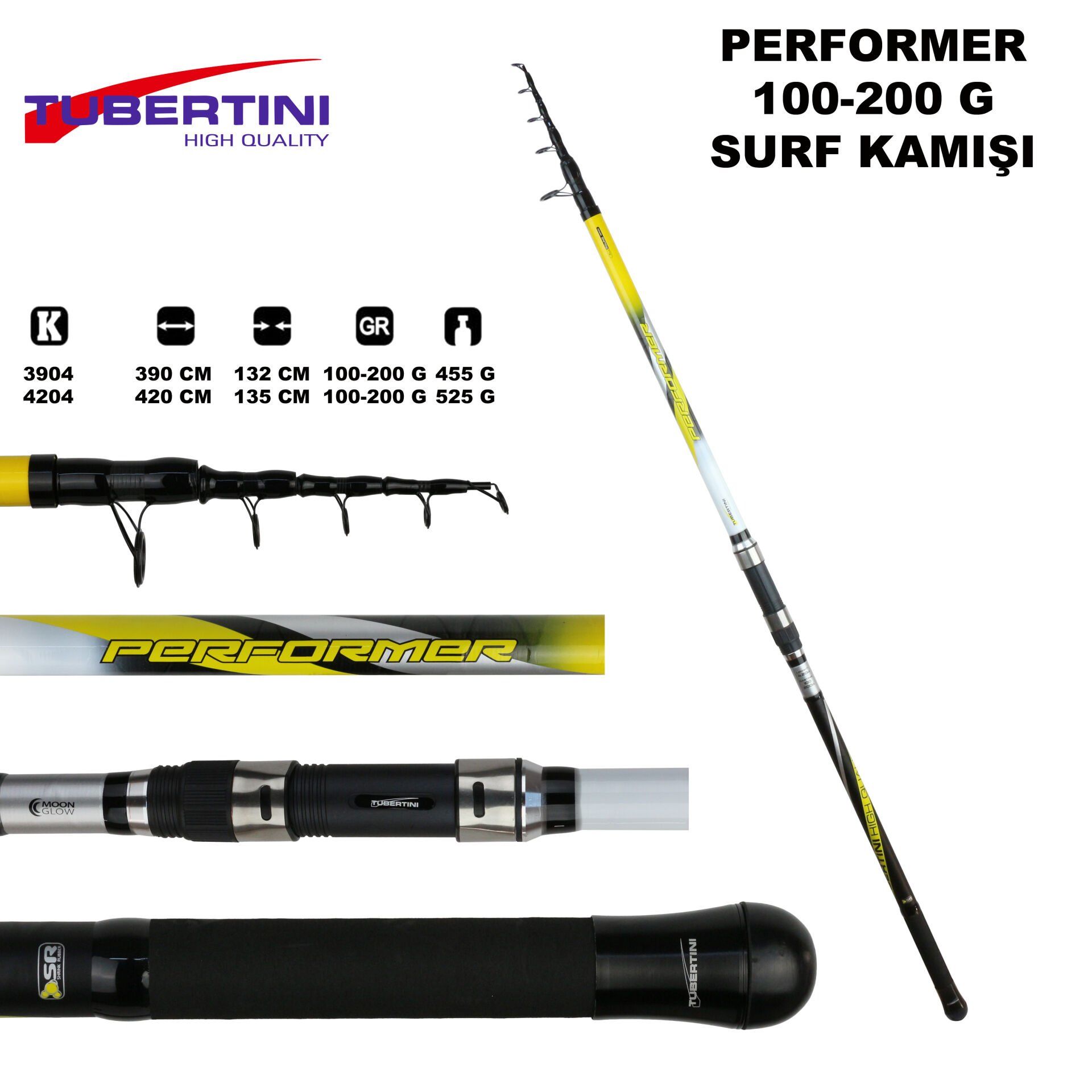 Performer Surf Kamış 100-200 Gr