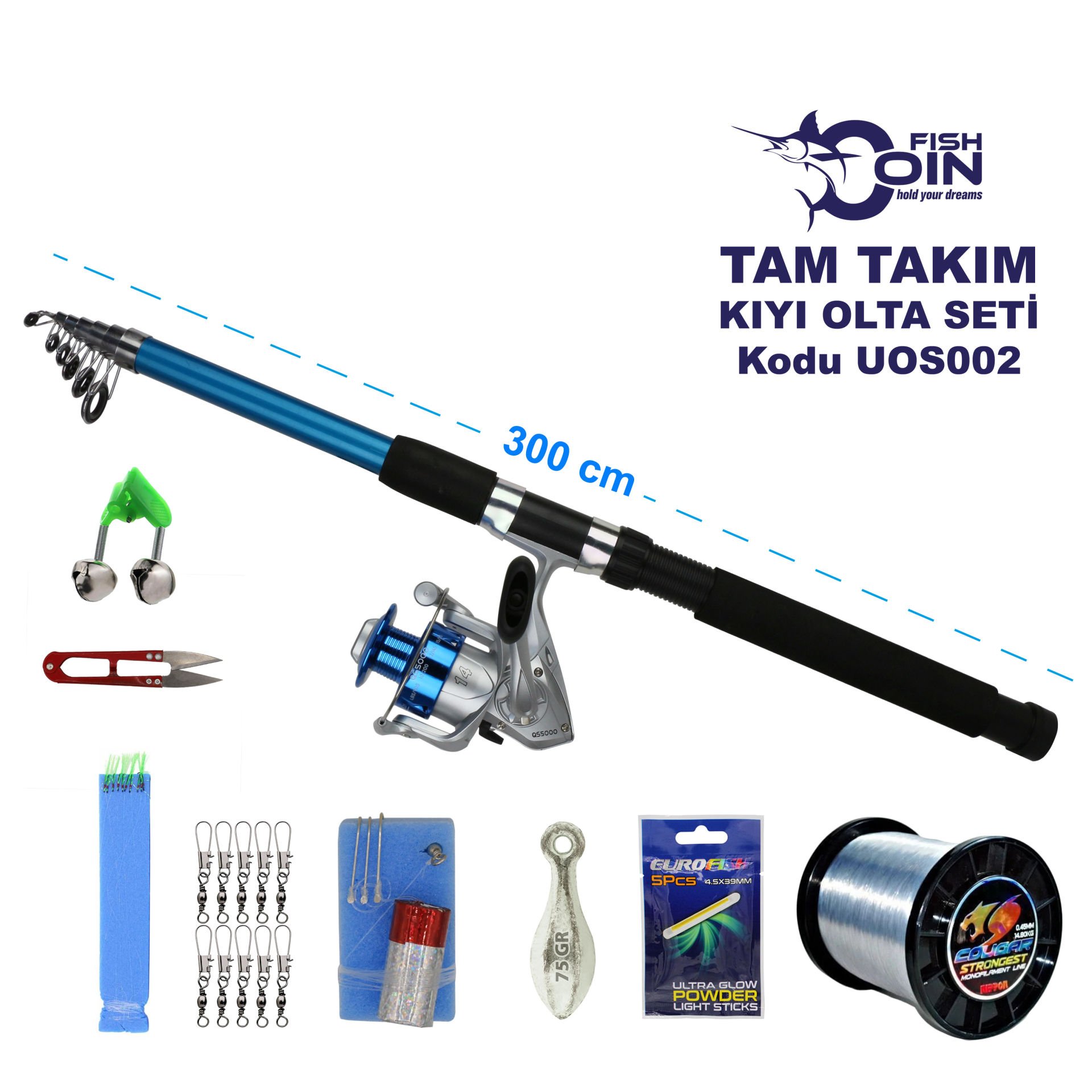 Tam Takım Kıyı Olta Seti 2