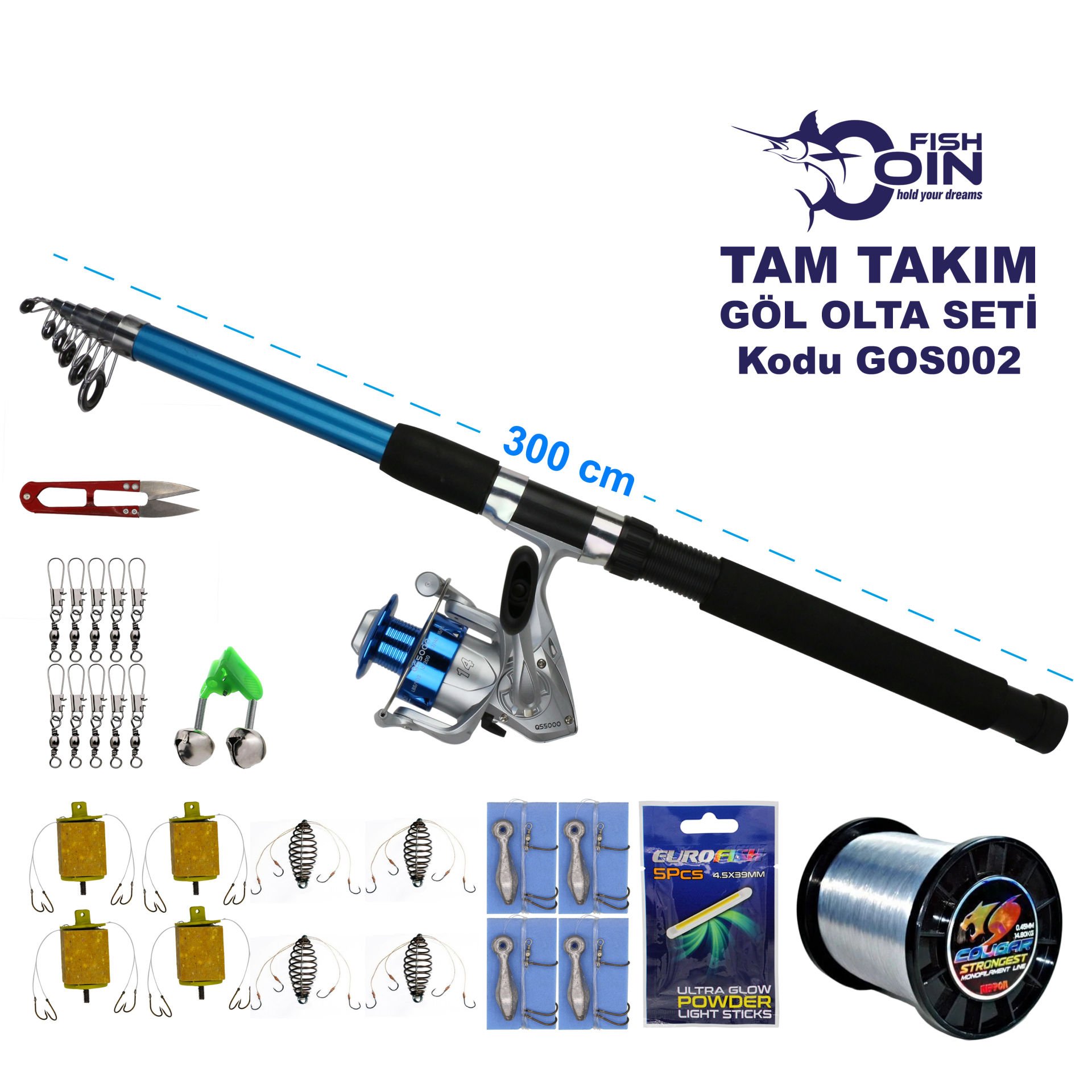 Tam Takım Göl Olta Seti 2