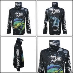 Fishcoin Sweatshirt + Buff Boyunluk