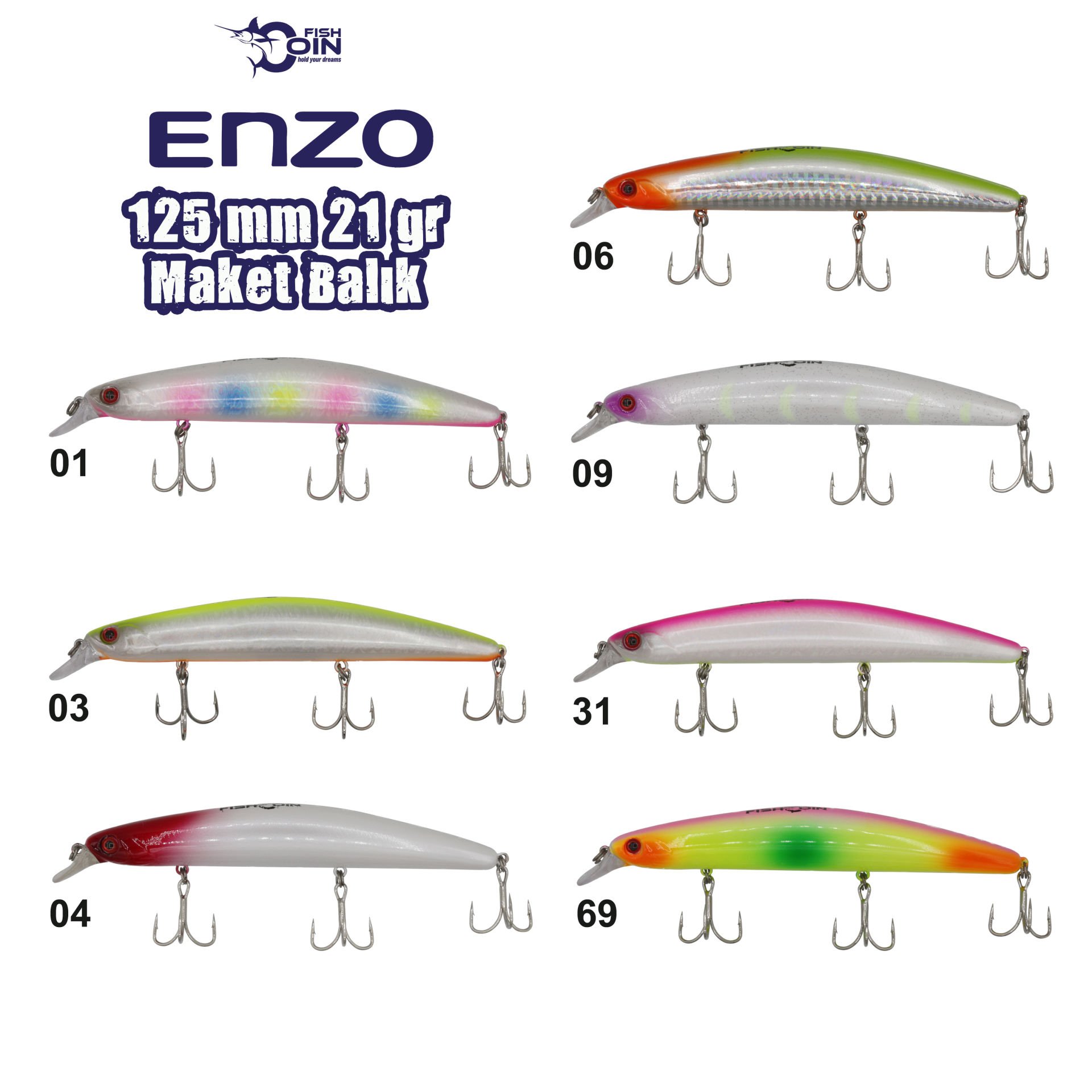 Fishcoin Enzo F 125 mm 21 gr