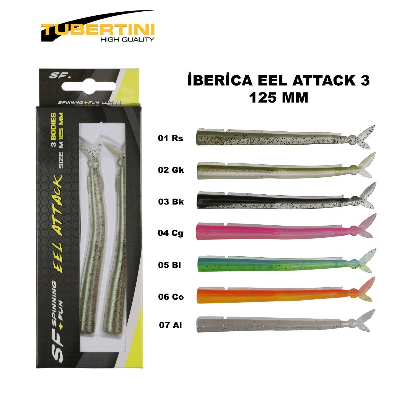 İberica Eel Attack 3 125mm No: