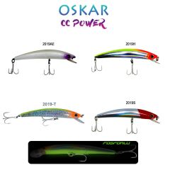 Oskar  CC Power 9cm Maket Balık 7.5gr Fosforlu